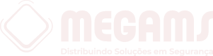 Logo MEGAMS - Distribuindo Soluções em Segurança v2 tel